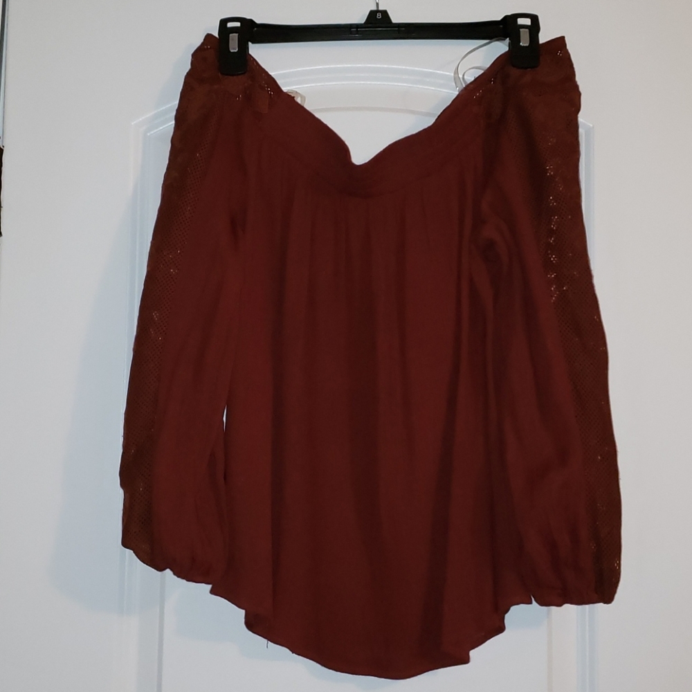 Off shoulder top